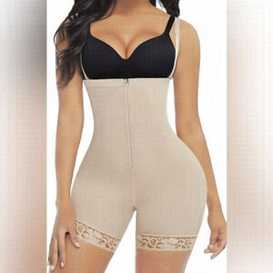 Seamless Beige Shapewear Bodysuit